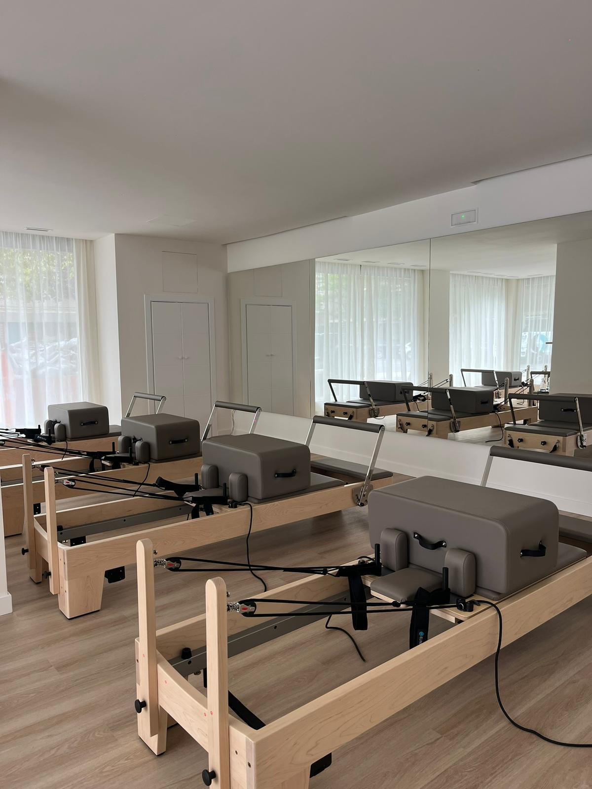 Equipamiento de pilates en el centro de Iturrama